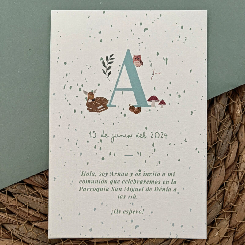 INVITACIÓN BOSQUE