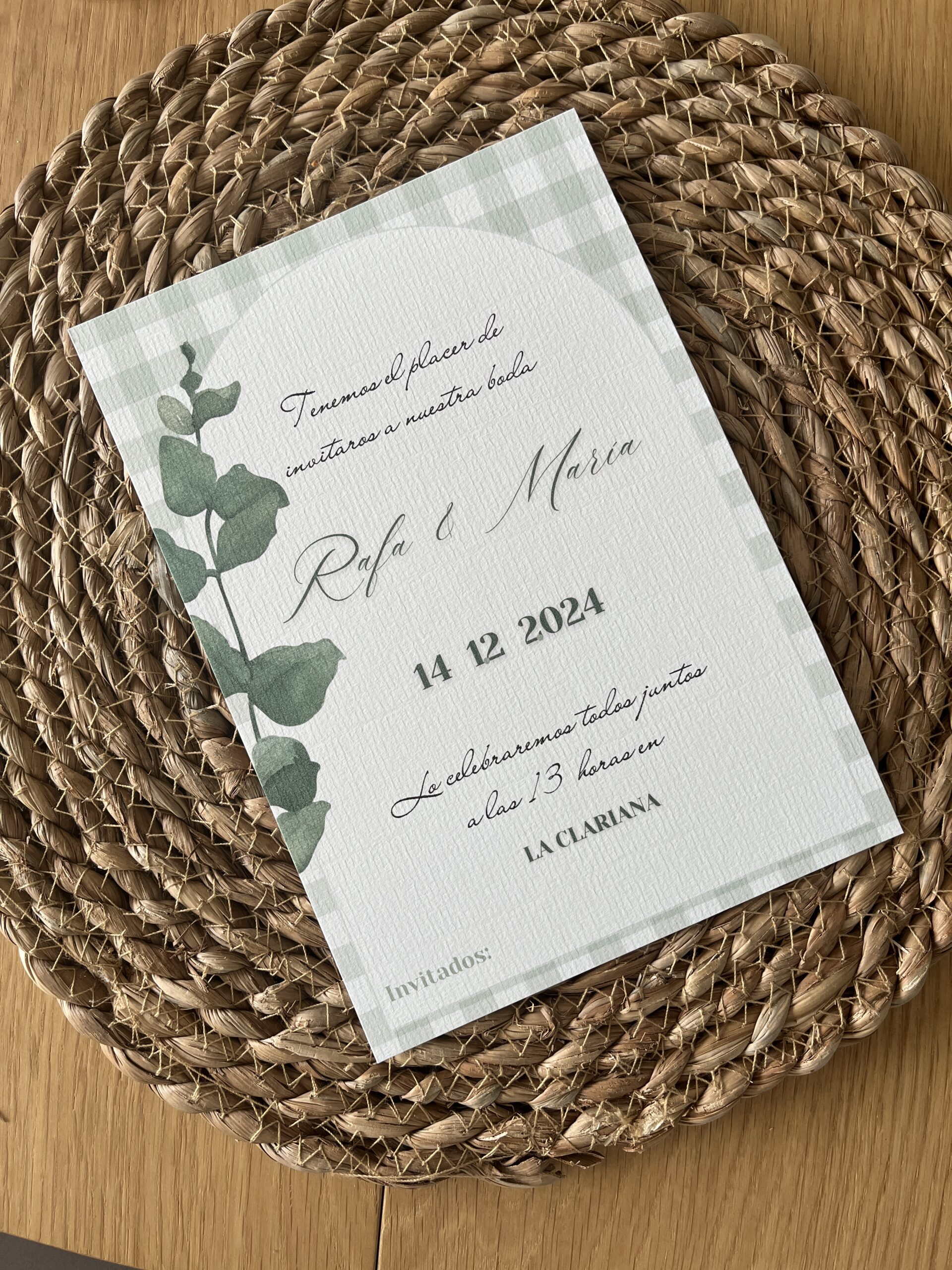 INVITACIÓN JARDÍN